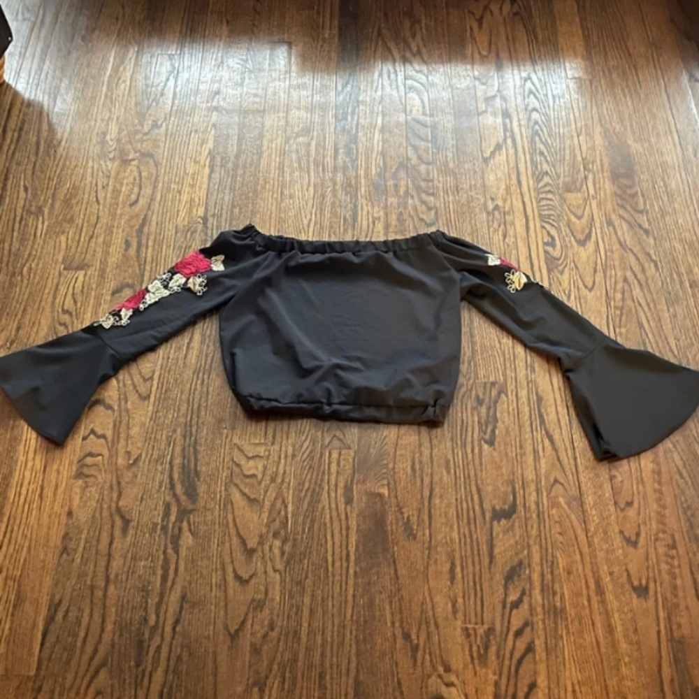 Black Crop Top